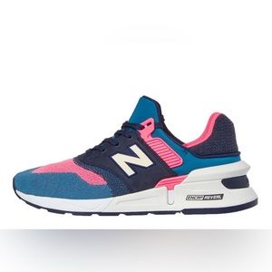 New Balance 997 Sport Dark Neptune Coral Men Size 11